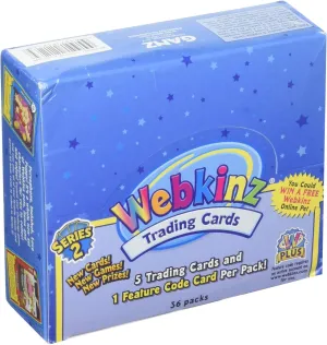 Webkinz Trading Cards Series 2 Sealed Box 36 Packs
