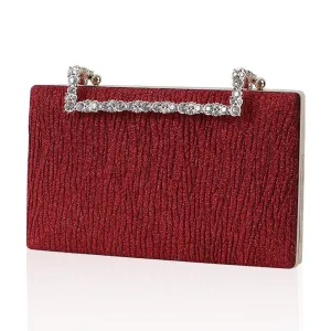 Wedding Clutch Bag Rhinestone Ladies Handbag Wedding Party Purse