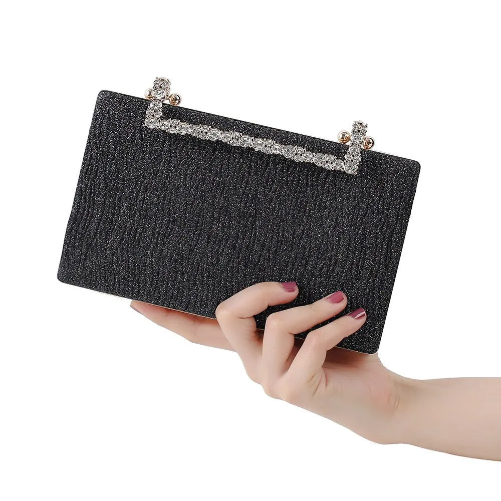 Wedding Clutch Bag Rhinestone Ladies Handbag Wedding Party Purse