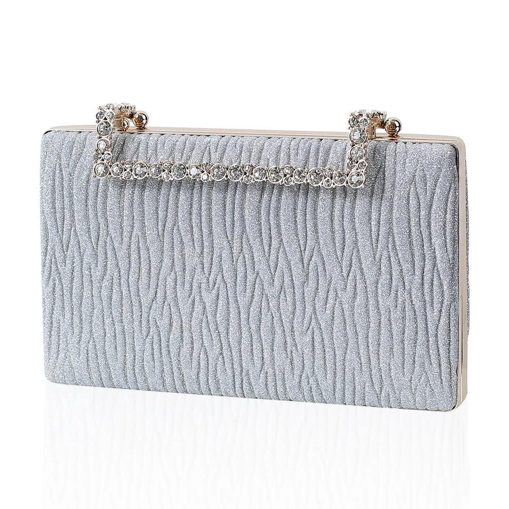 Wedding Clutch Bag Rhinestone Ladies Handbag Wedding Party Purse