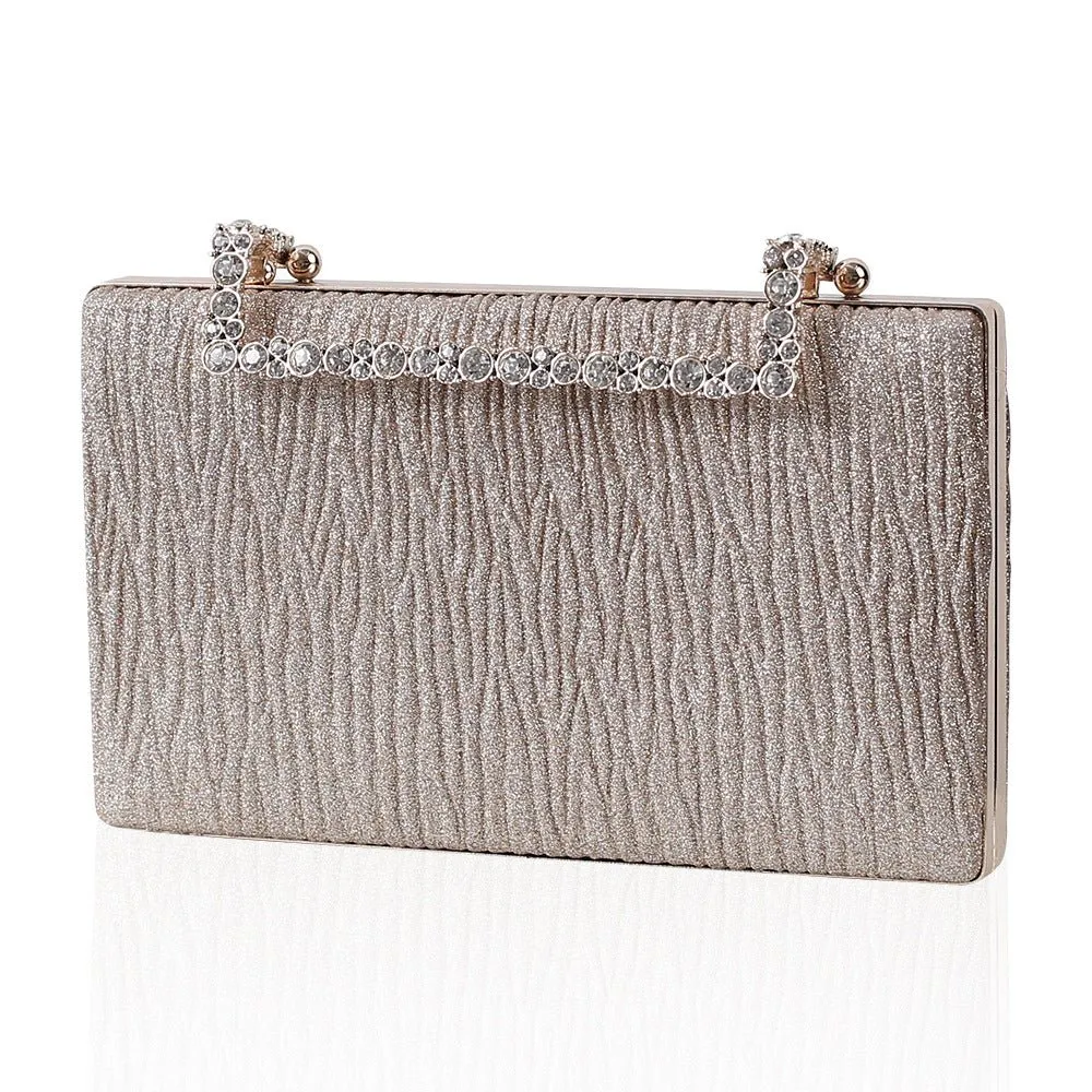 Wedding Clutch Bag Rhinestone Ladies Handbag Wedding Party Purse