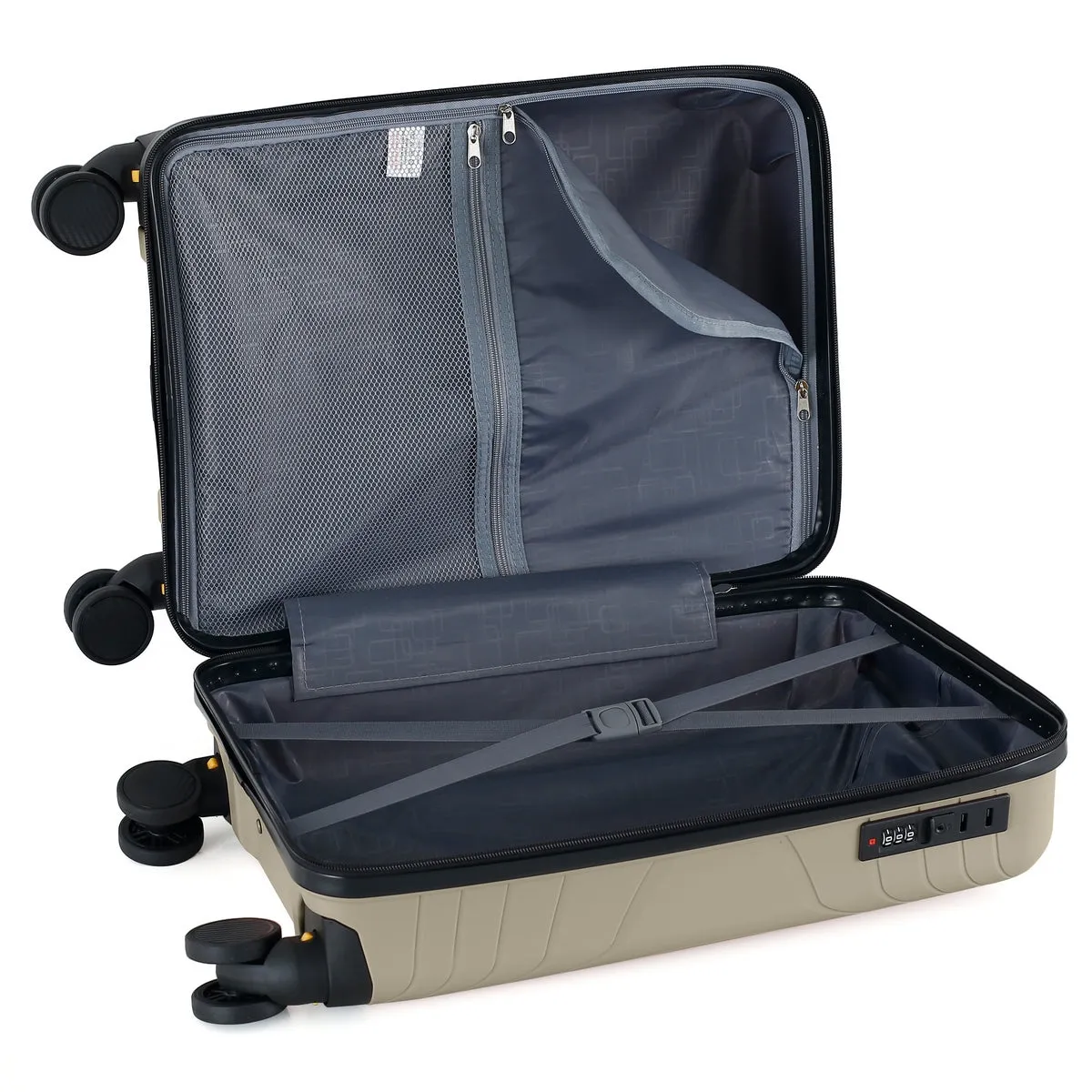 Wheeled Cabin Suitcase 28 Litre - Beige - PRE ORDER
