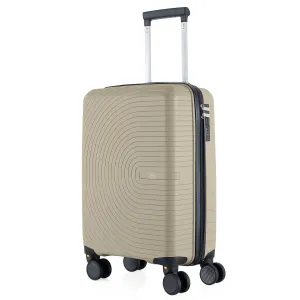 Wheeled Cabin Suitcase 28 Litre - Beige - PRE ORDER