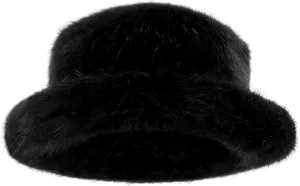 Winter Faux Fur Bucket Hats for Women Warm Plush Fisherman Hat Fuzzy Fluffy Cap Outdoor Stylish Panama Caps
