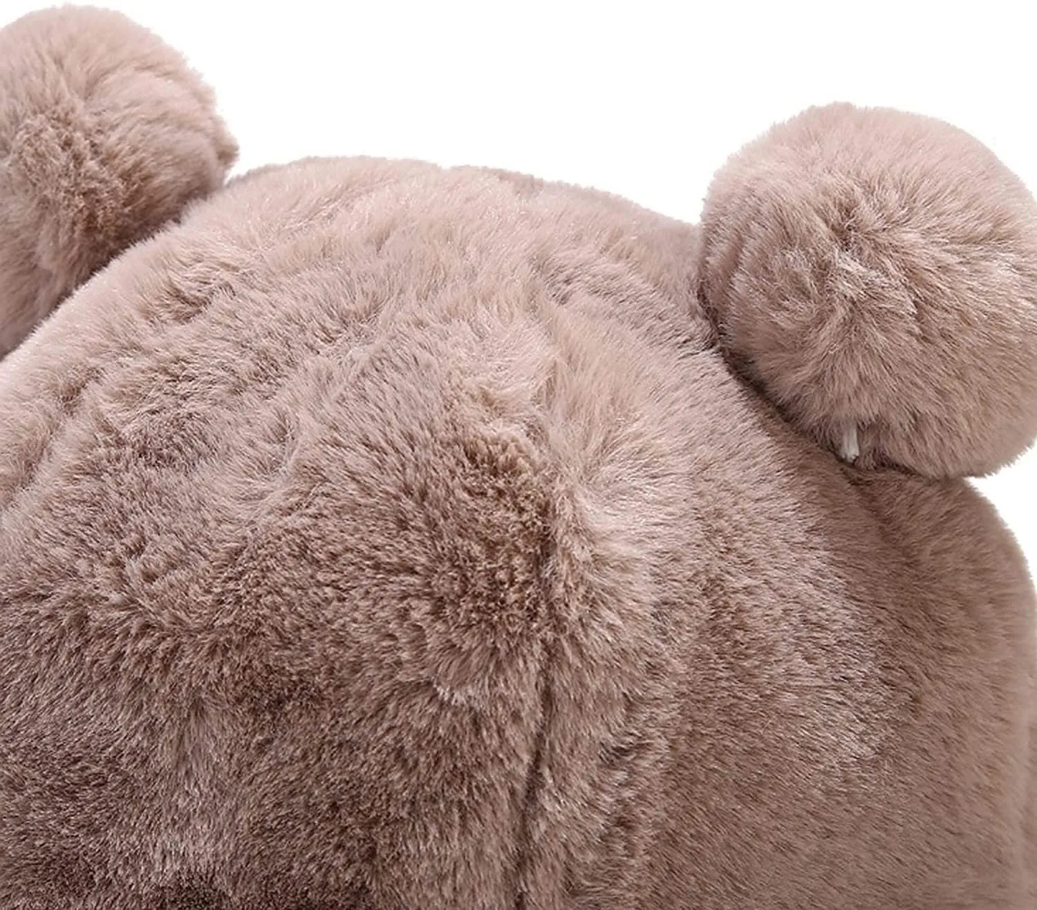Winter Faux Fur Furry Bucket Hat Fluffy Fuzzy Warm Hat Plush Fisherman Hat for Women Men Teens Girls