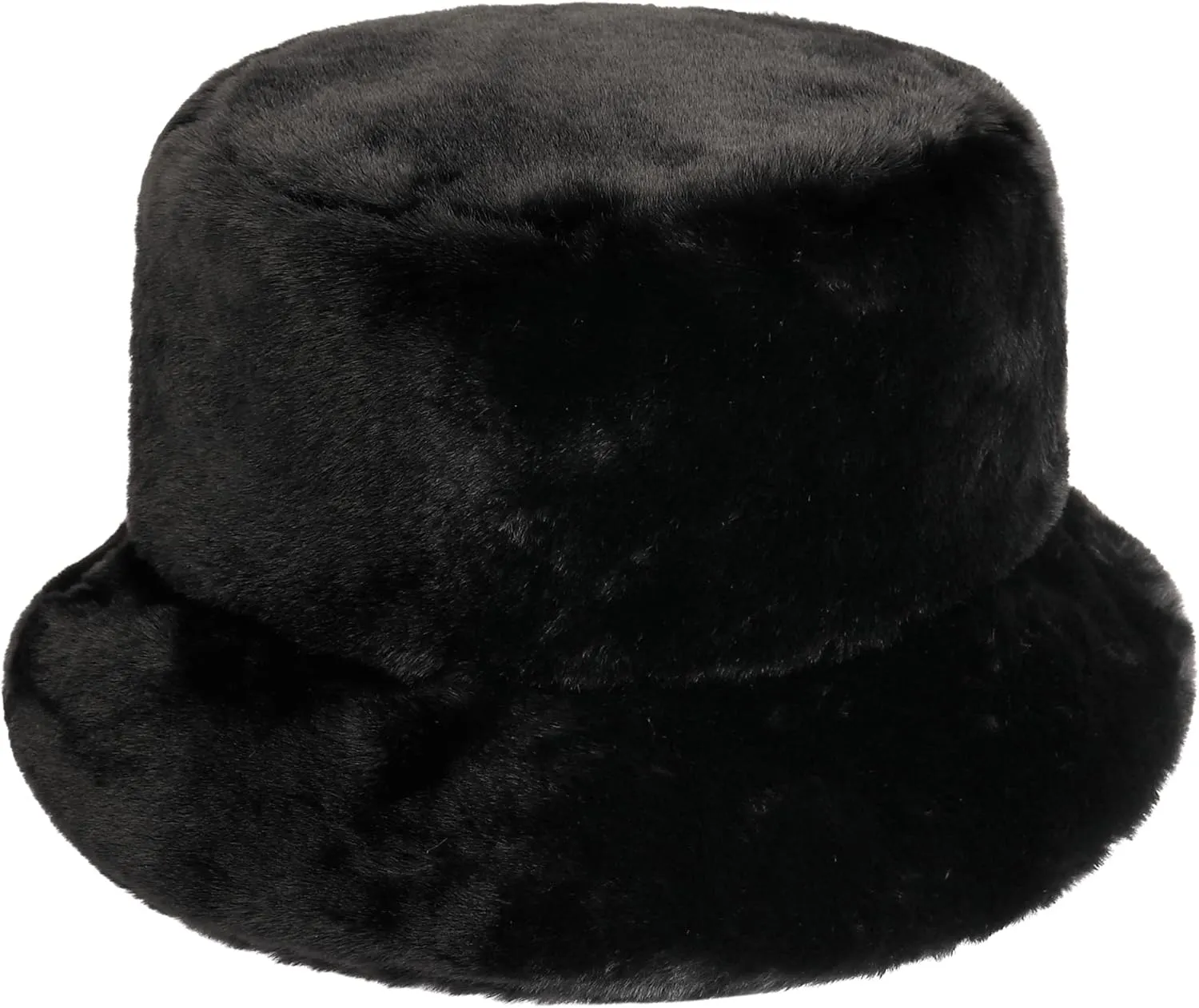 Winter Furry Bucket Hat for Women Men, Warm Fluffy Fuzzy Bucket Hats