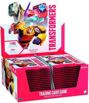 Wizards of The Coast Transformers TCG: Rise of The Combiners Booster Box | 30 Booster Packs | 8 Transformers Cards Per Booster Pack