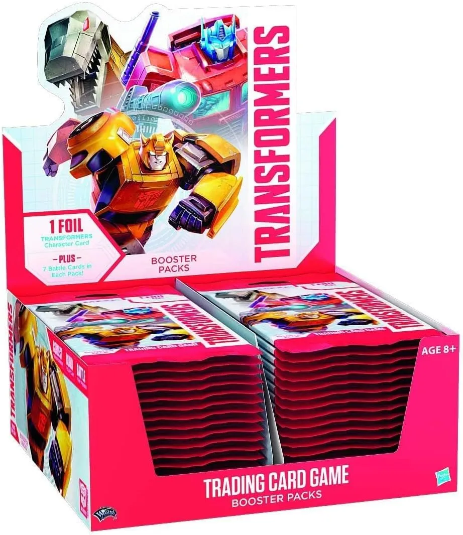 Wizards of The Coast Transformers TCG: Rise of The Combiners Booster Box | 30 Booster Packs | 8 Transformers Cards Per Booster Pack