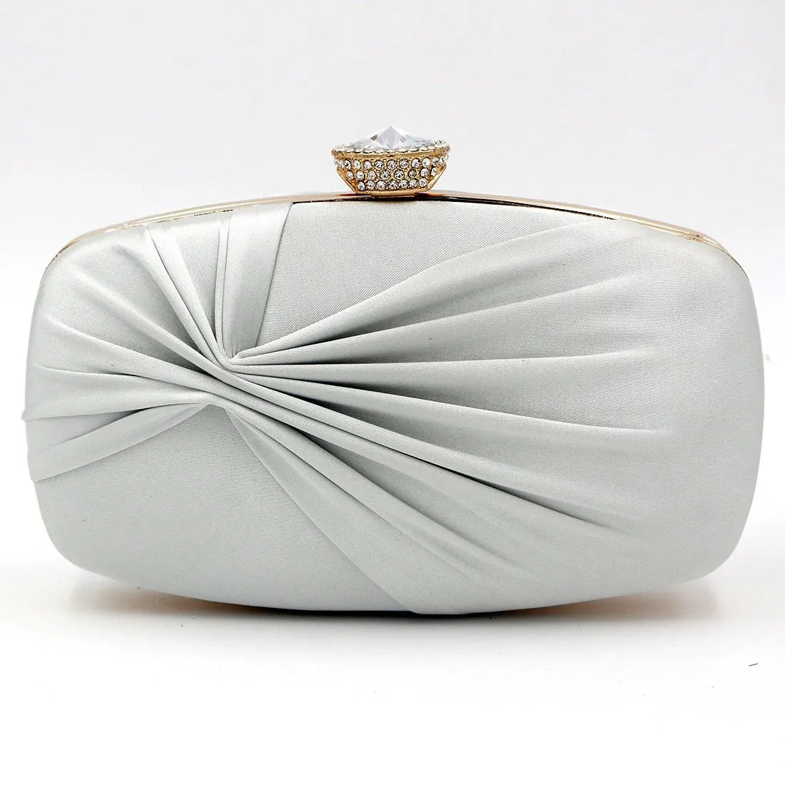 Women Silk Wrinkled Evening Bags