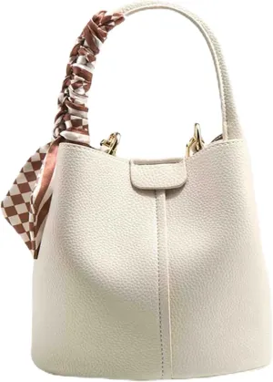 Women's bucket bag Mini PU leather bag Y2K shoulder bag minimalist crossbody bag designer shoulder bag
