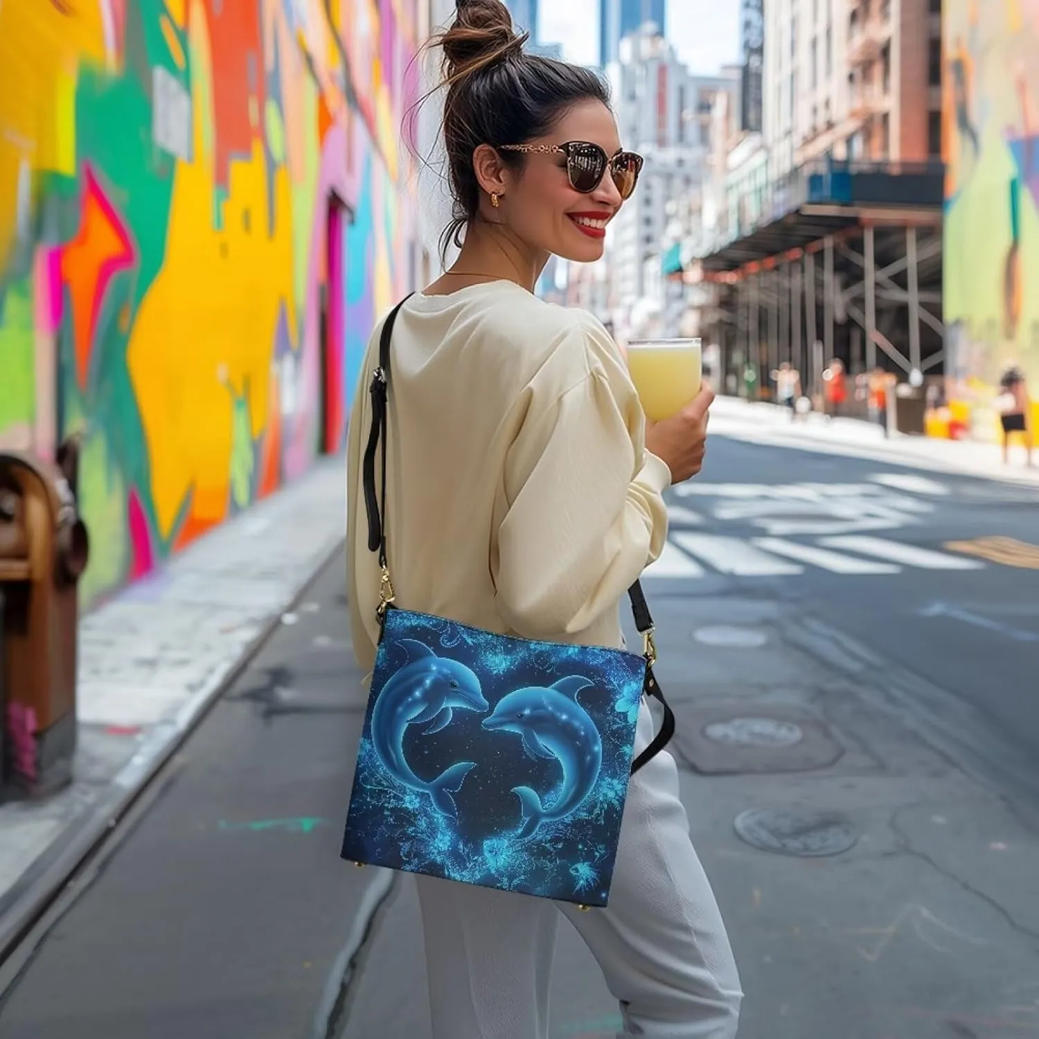 Women's Leather Handbags Designer Tote Purse Bucket Bags Oversized Large Shoulder Bag with Handle Pockets