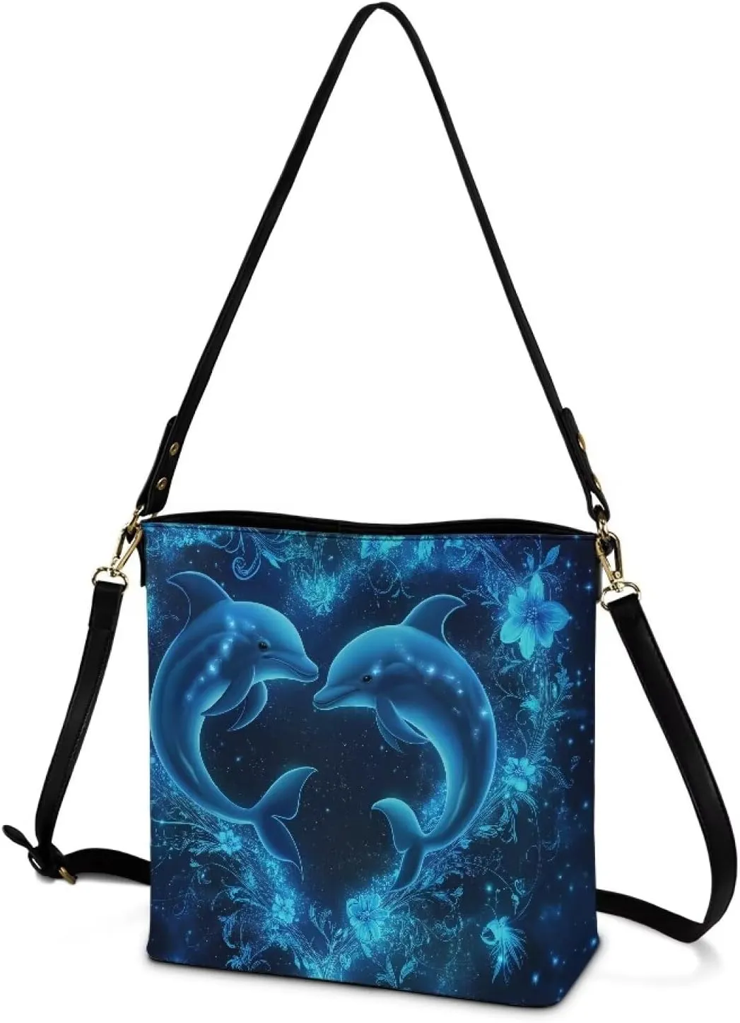 Women's Leather Handbags Designer Tote Purse Bucket Bags Oversized Large Shoulder Bag with Handle Pockets