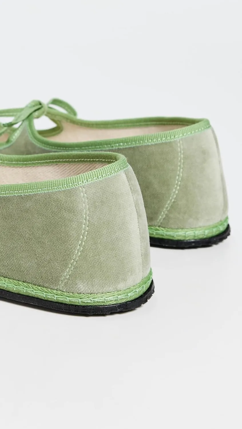 Women's Mary Jane Velvet Brigitte Flats