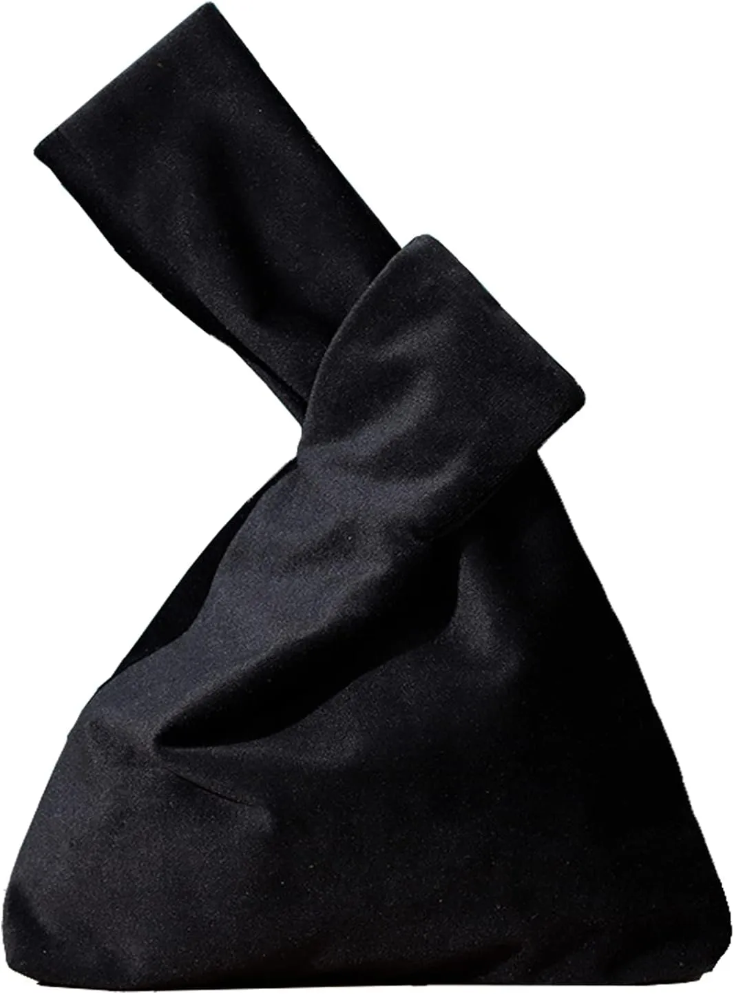 Wrist Bag,Elegant Style Portable Purse,Velvet Knot Bag,Phone Wallet Gift for Women