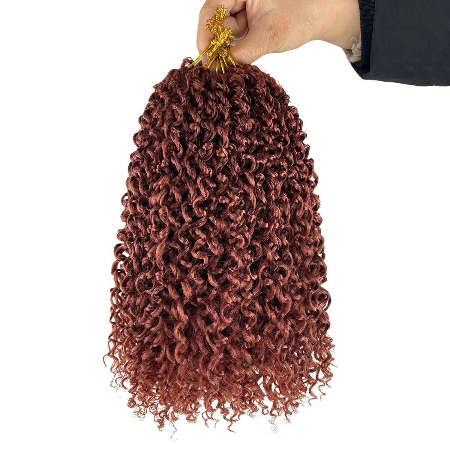 Yanky Twist Crochet Braids Hair 350 10 Inch Pre-twisted Micro Passion Twist Crochet Hair Red Copper Pre looped Mini Spring Twist Crochet Hair Synthetic Curly Crochet Hair Extensions