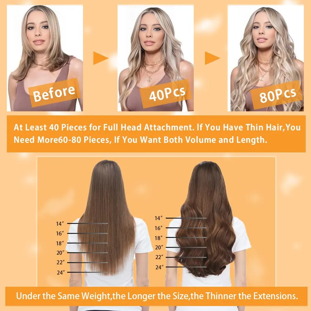YDDM Tape in Hair Extensions Human Hair Jet Black, 14 Inch 20pcs 100% Remy Human Hair for Women Invisible Seamless Tape in Hair Extensions(1#,14 Inch)