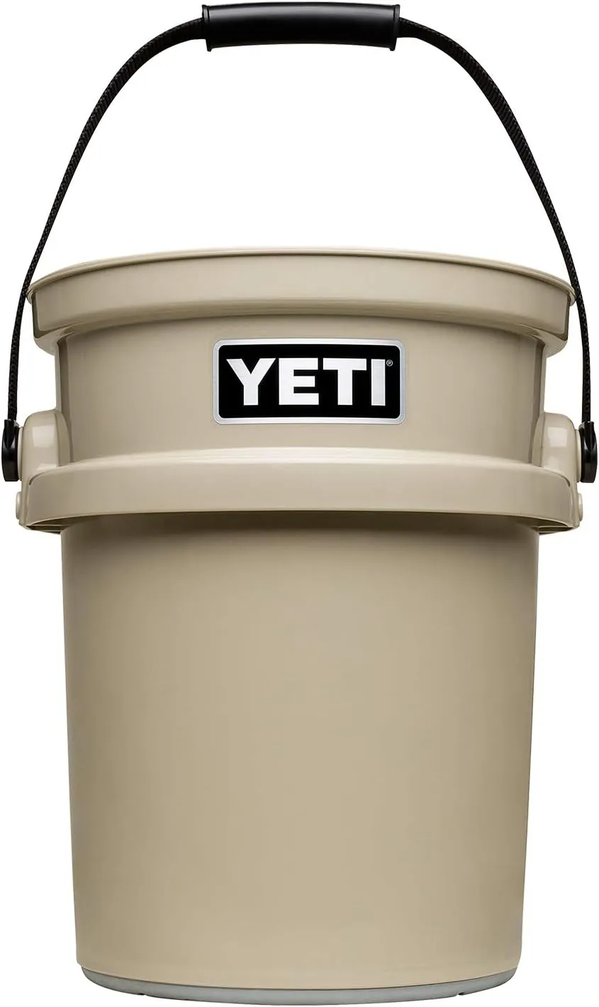 YETI Loadout 5-Gallon Bucket, Impact Resistant Fishing/Utility Bucket