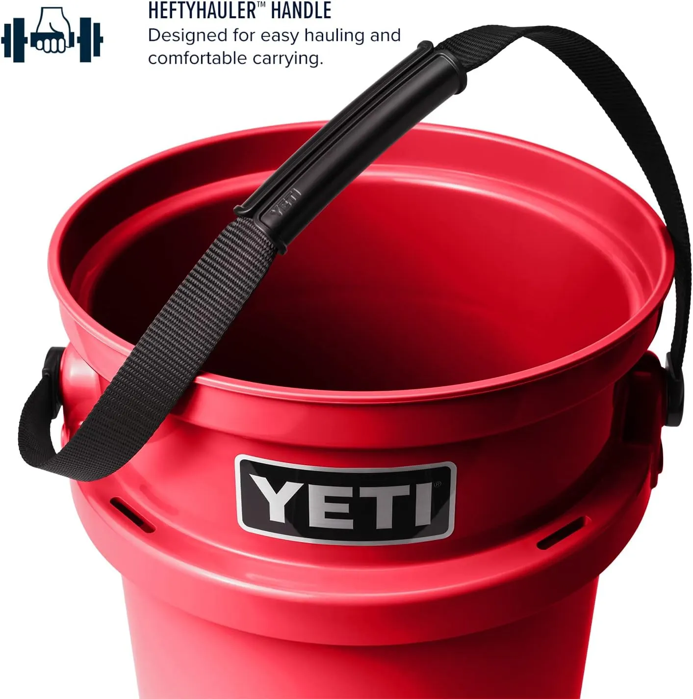 YETI Loadout 5-Gallon Bucket, Impact Resistant Fishing/Utility Bucket