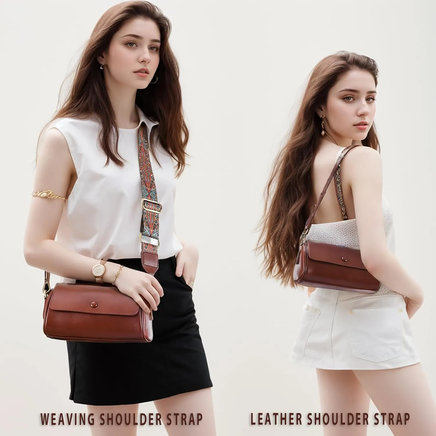 Yonami Genuine Leather Purses for Women – Versatile Crossbody Bags for Women, Perfect Small Purse for Everyday Use