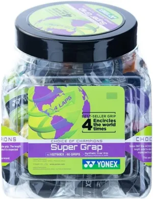 YONEX Super GRAP Overgrip 60-Pack