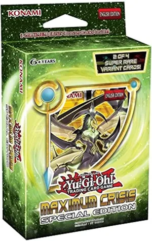 yu-gi-oh Maximum Crisis: Special Edition Mini Box