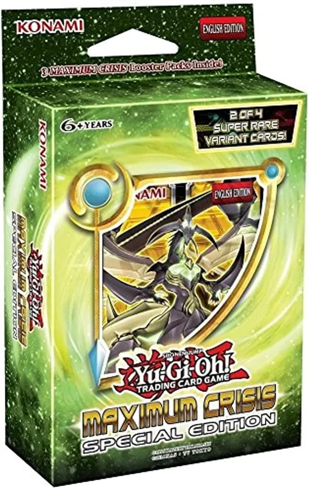 yu-gi-oh Maximum Crisis: Special Edition Mini Box