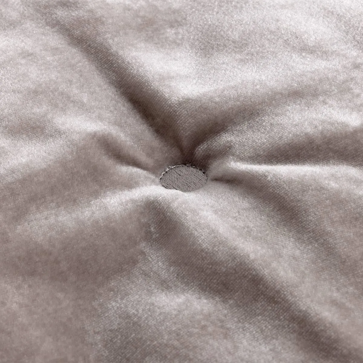 Yves Delorme Cocon Platine Counterpane | 100% Silk | Luxury Crushed Velvet from Turkey