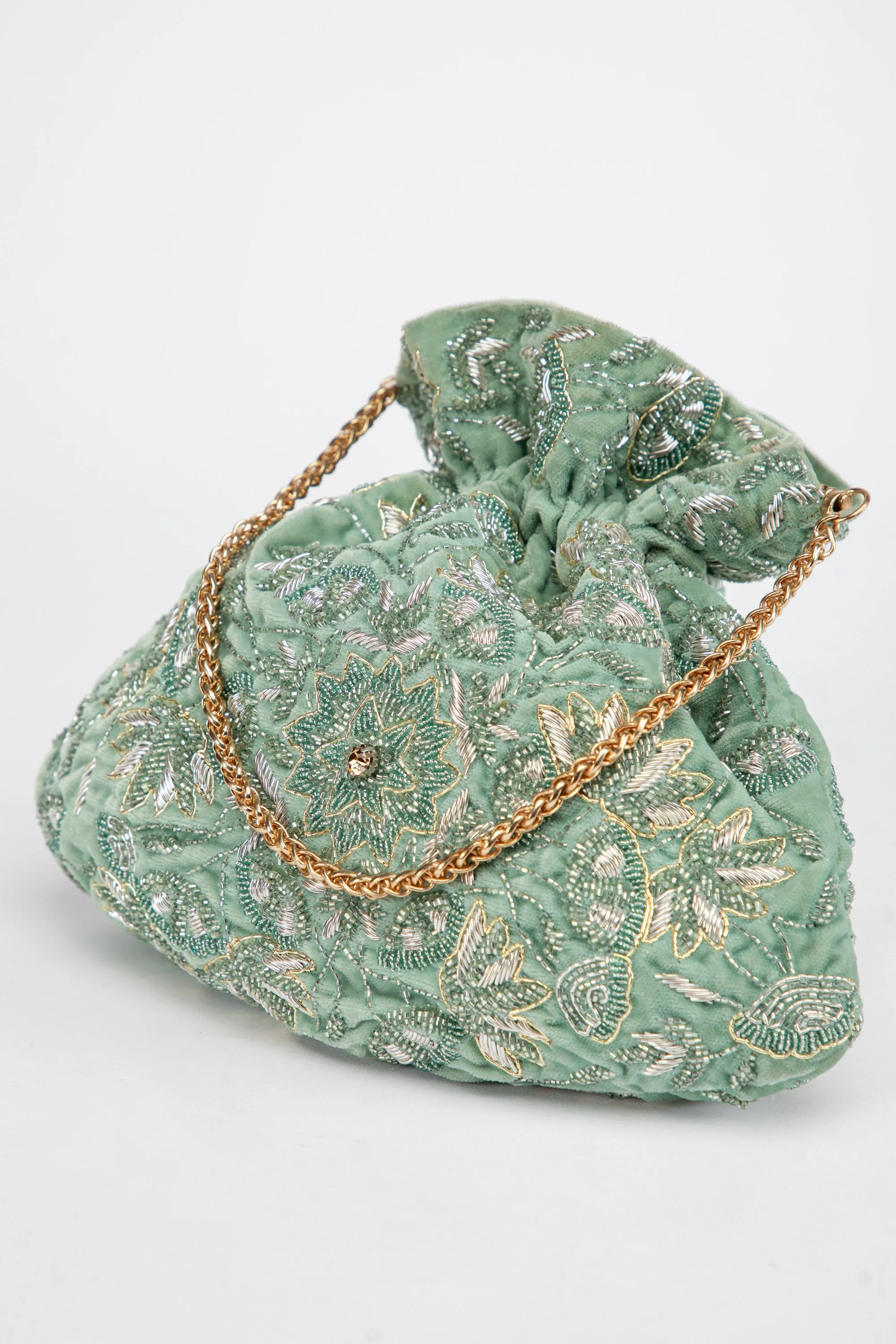 Zahara Potli – Moss Green