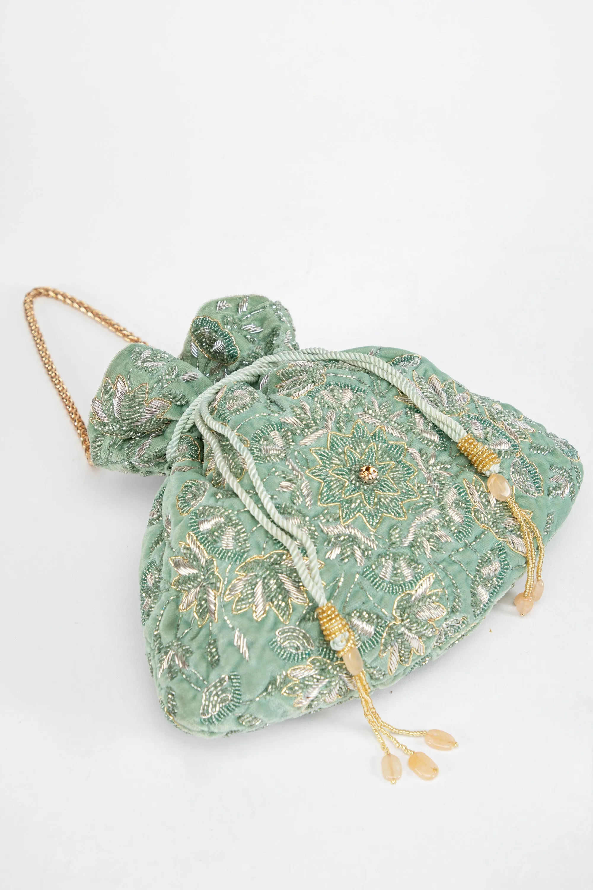 Zahara Potli – Moss Green