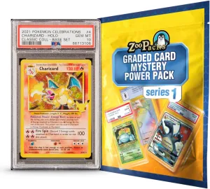 Zoo Packs Pokemon Graded Card Mystery Power Pack - Amazon Exclusive